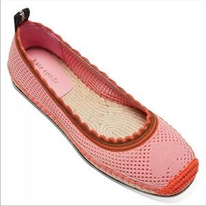 🆕Kate spade crochet  flats espadrilles